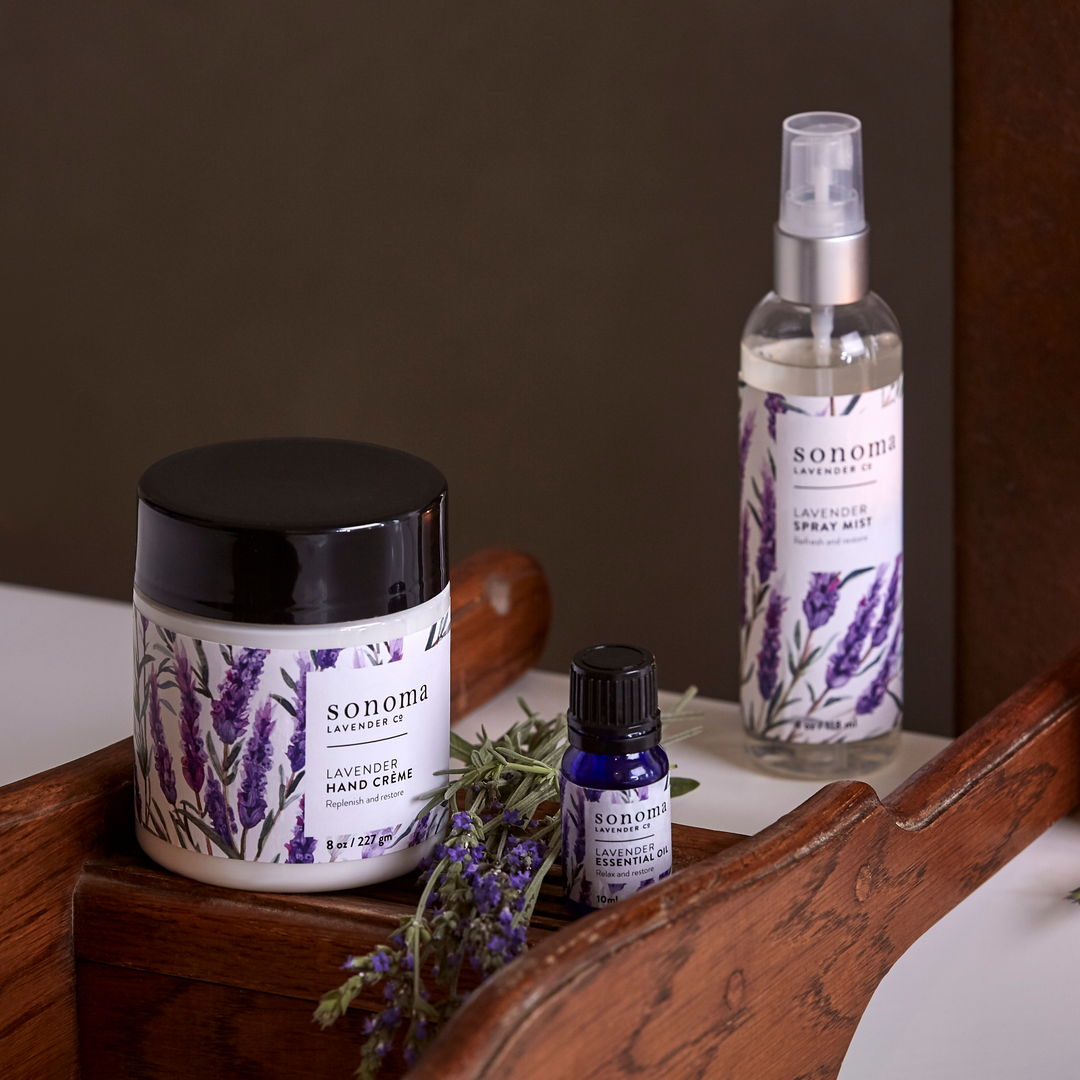 Bath and Body with Lavender Essential Oil