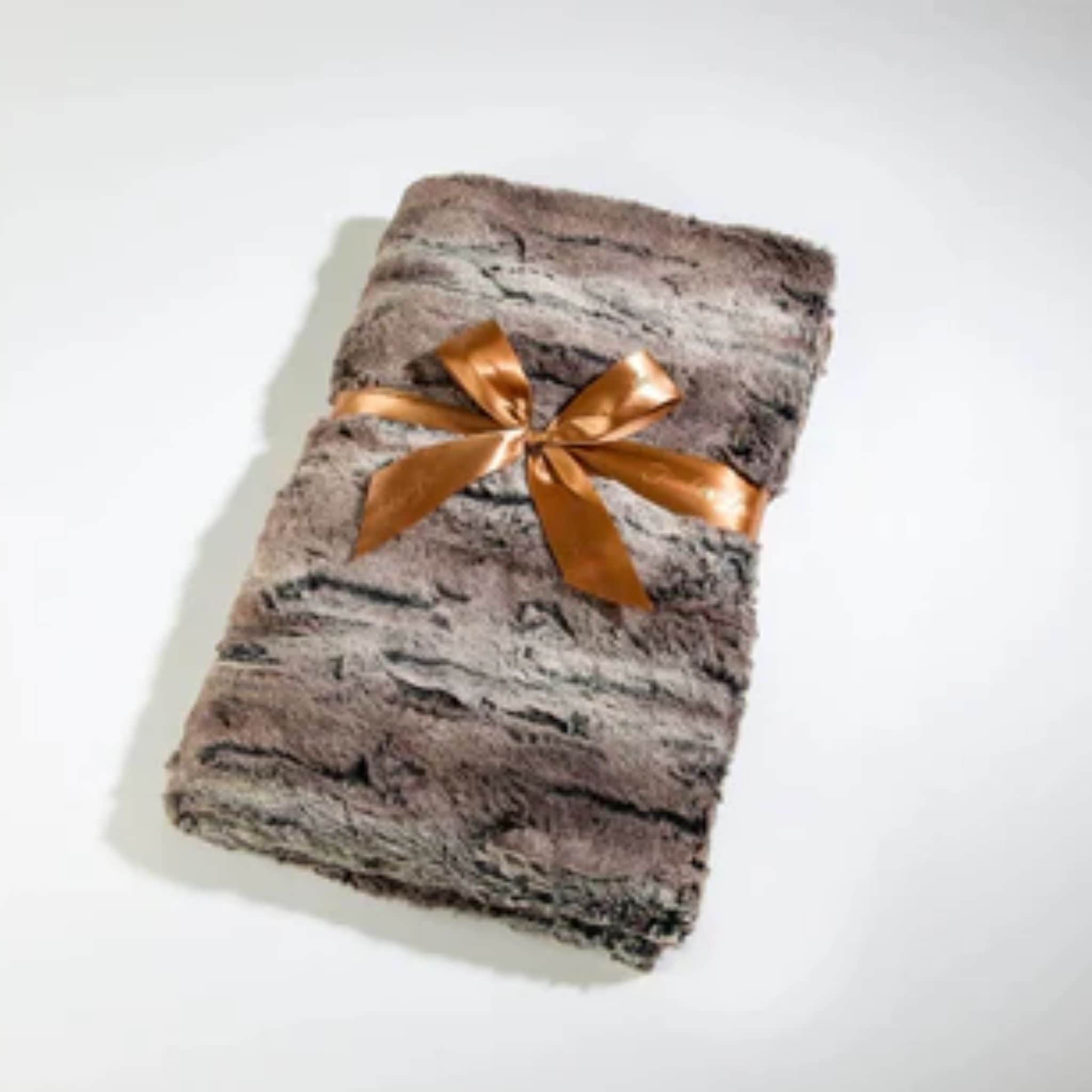 Timber Lake Spa Blankie in Woodland Faux Fur