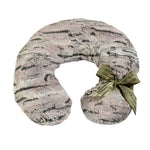 Eucalyptus Silver Fox Faux Fur Neck Pillow