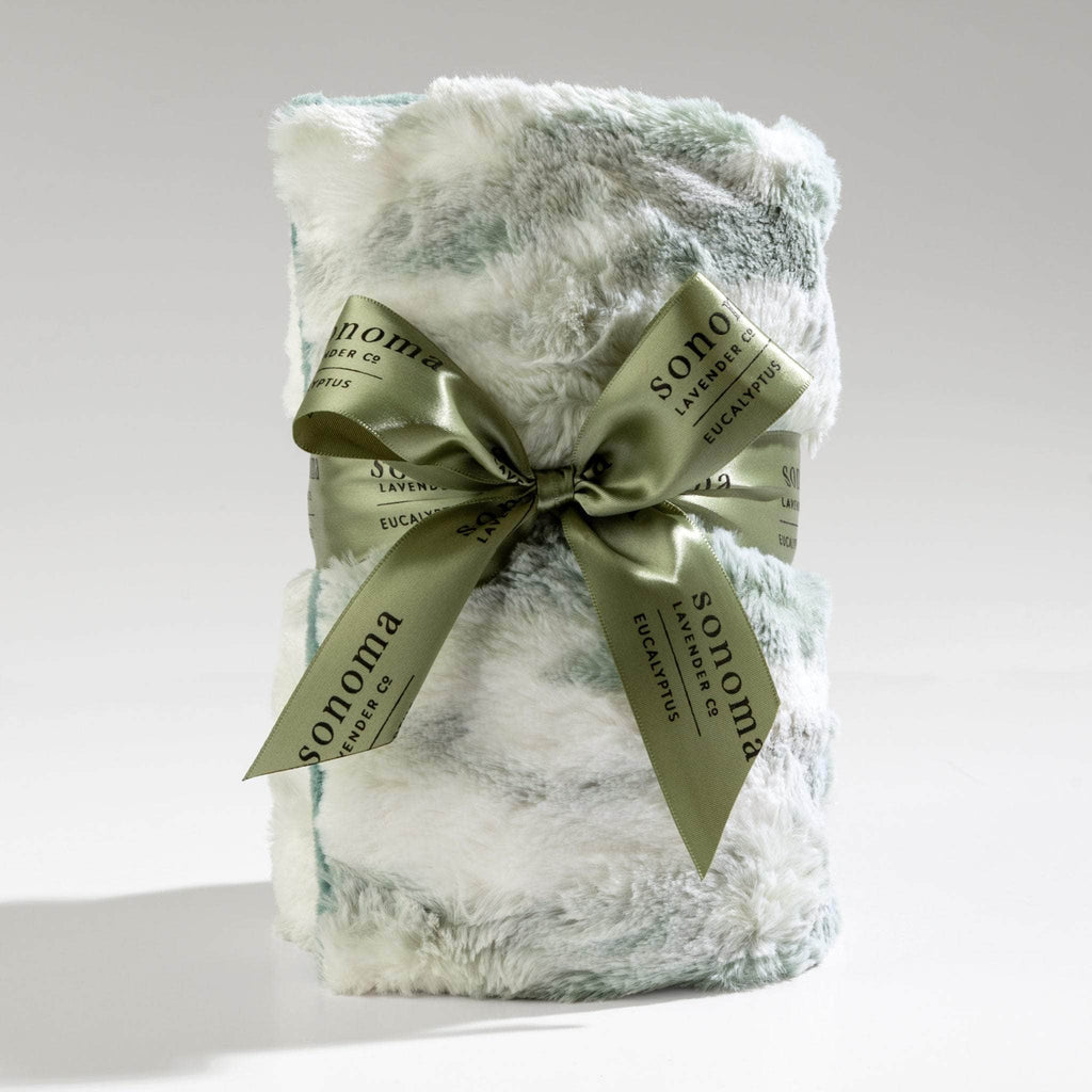Eucalyptus Spa Heat Wrap in Snowmint Fabric