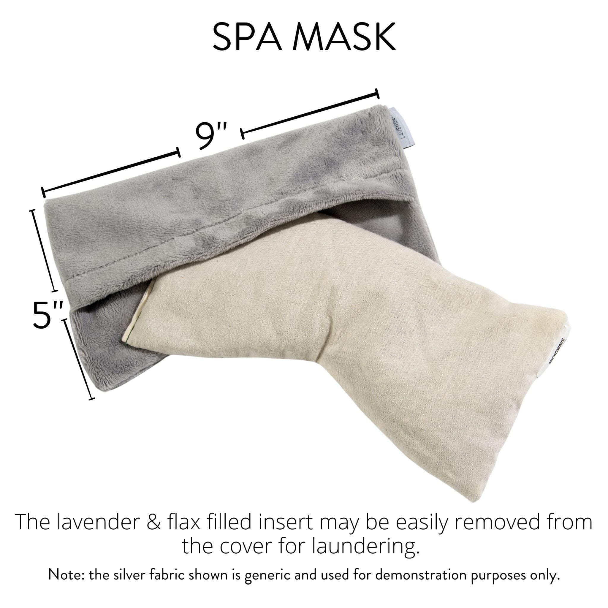 Lavender Spa Mask in Classic Lilac Dot Fabric