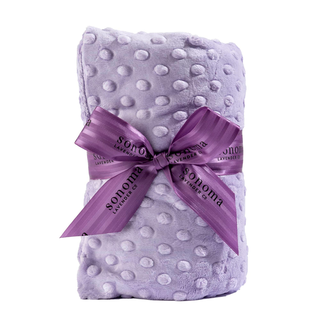 Lavender Spa Heat Wrap in Lilac Dot Fabric