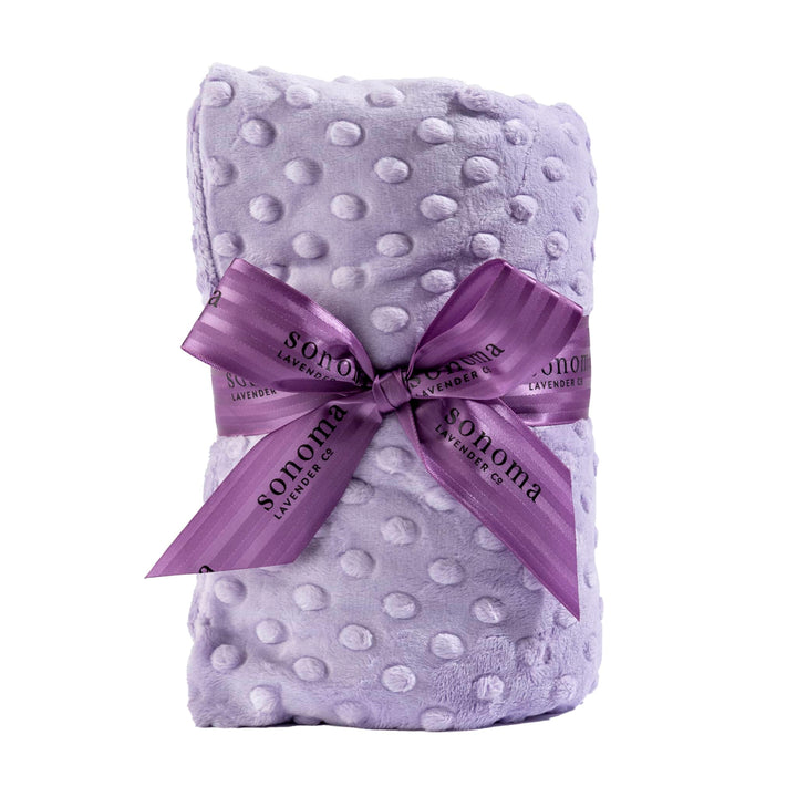Lavender Spa Heat Wrap in Lilac Dot Fabric