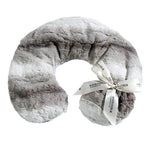 Lavender Neck Pillow Platinum Angora