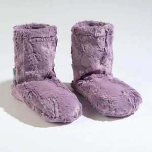 Lavender Spa Booties- Elderberry