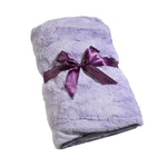 Lavender Spa Blankie in Plush 'Lavender Cloud' Fabric