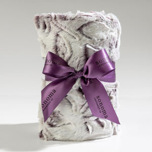 Lavender Spa Heat Wrap in Iced Plum Fabric