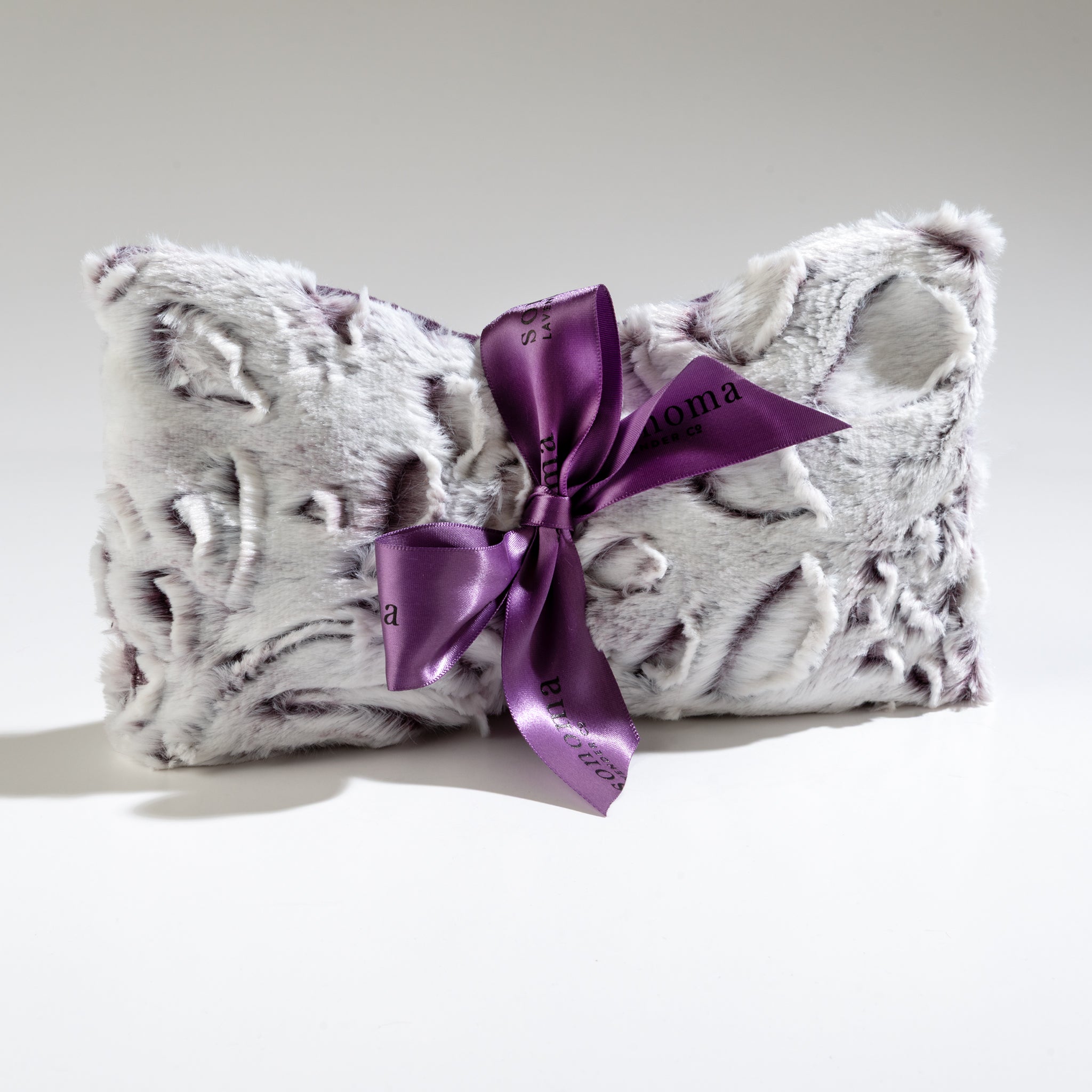 Lavender Spa Mask in Iced Plum Fabric