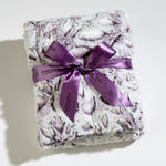 Lavender Spa Blankie in Iced Plum Fabric