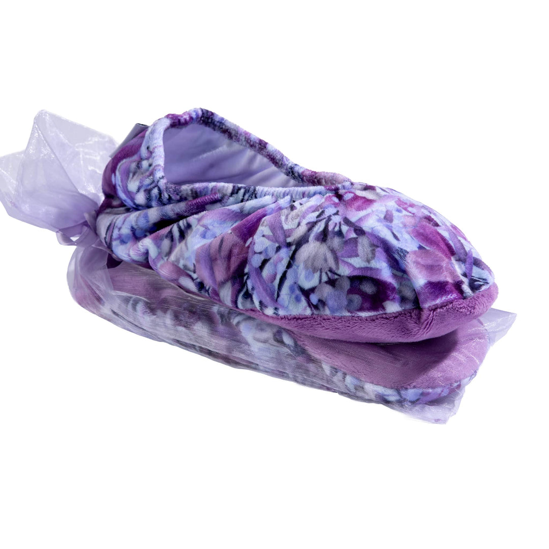 Sonoma Lavender- Lavender Spa Footies in Mulberry Meadow Fabric