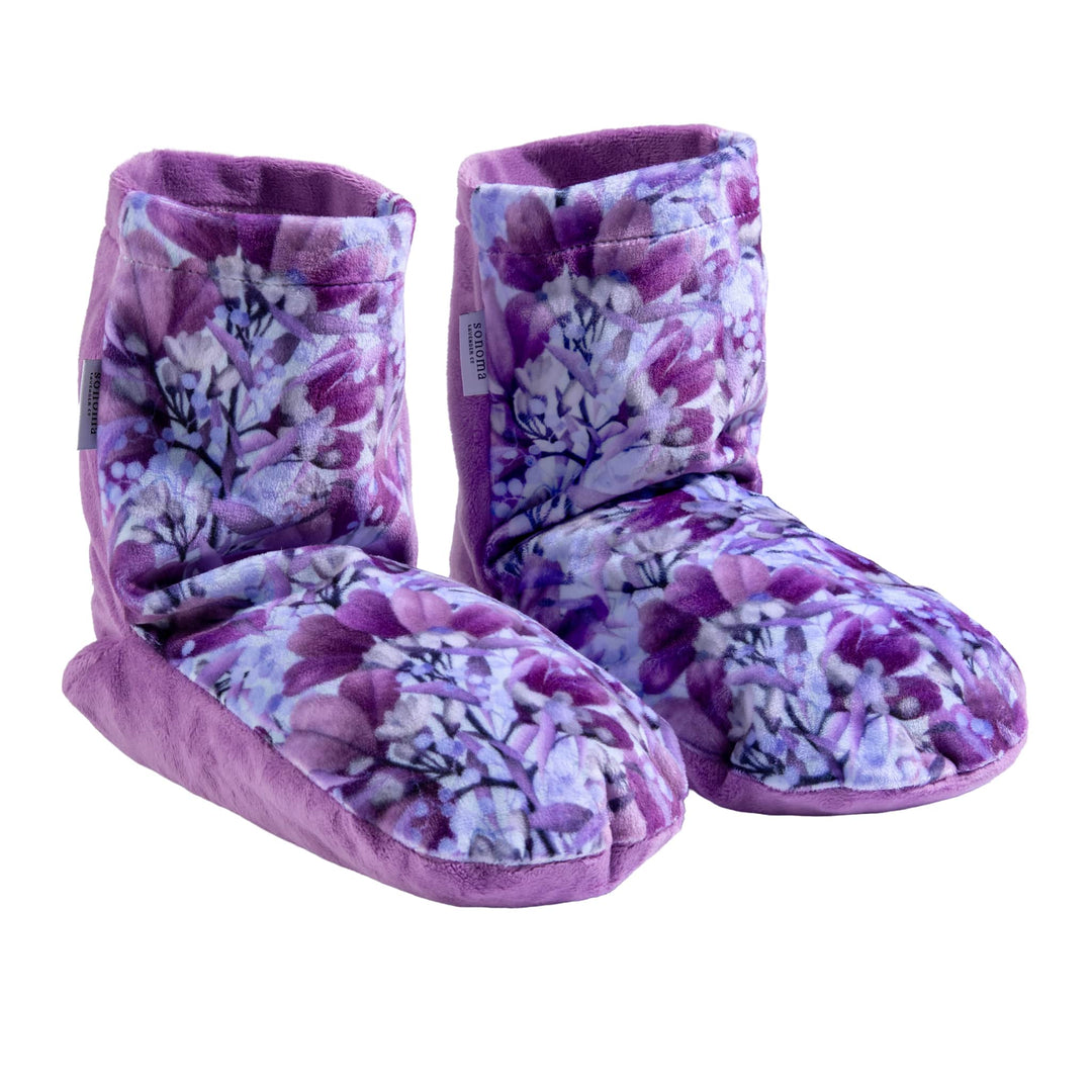 Sonoma Lavender - Lavender Spa Booties in Mulberry Meadow