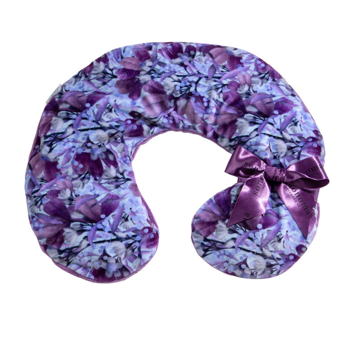 Sonoma Lavender-Lavender Spa Neck Pillow in Mulberry Meadow Fabric