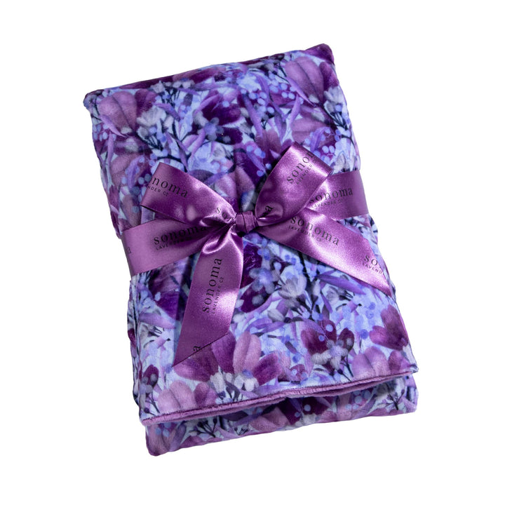 Sonoma Lavender-Lavender Spa Blankie in Mulberry Meadow Fabric
