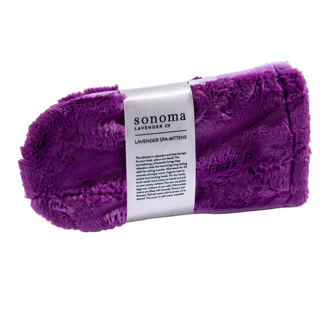 Lavender Spa Mittens - Available in Many Luxurious Fabrics!