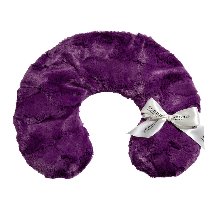 Sonoma Lavender-Lavender Spa Neck Pillow in Purple Pansy Fabric