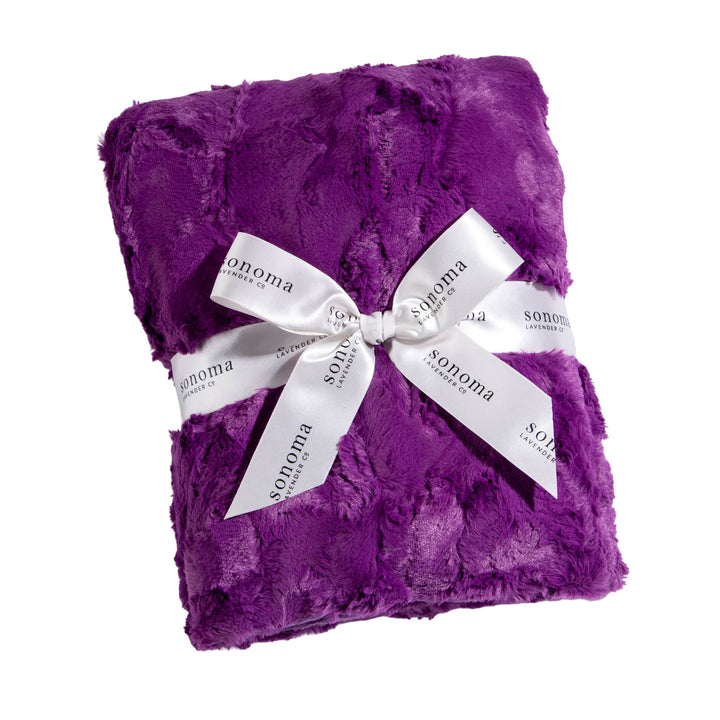 Sonoma Lavender-Lavender Spa Blankie in Purple Pansy Fabric