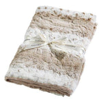 Lavender Spa Blankie in Arctic Circle Faux Fur