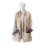 Lavender Wrap with Pockets - Moonlit Snow