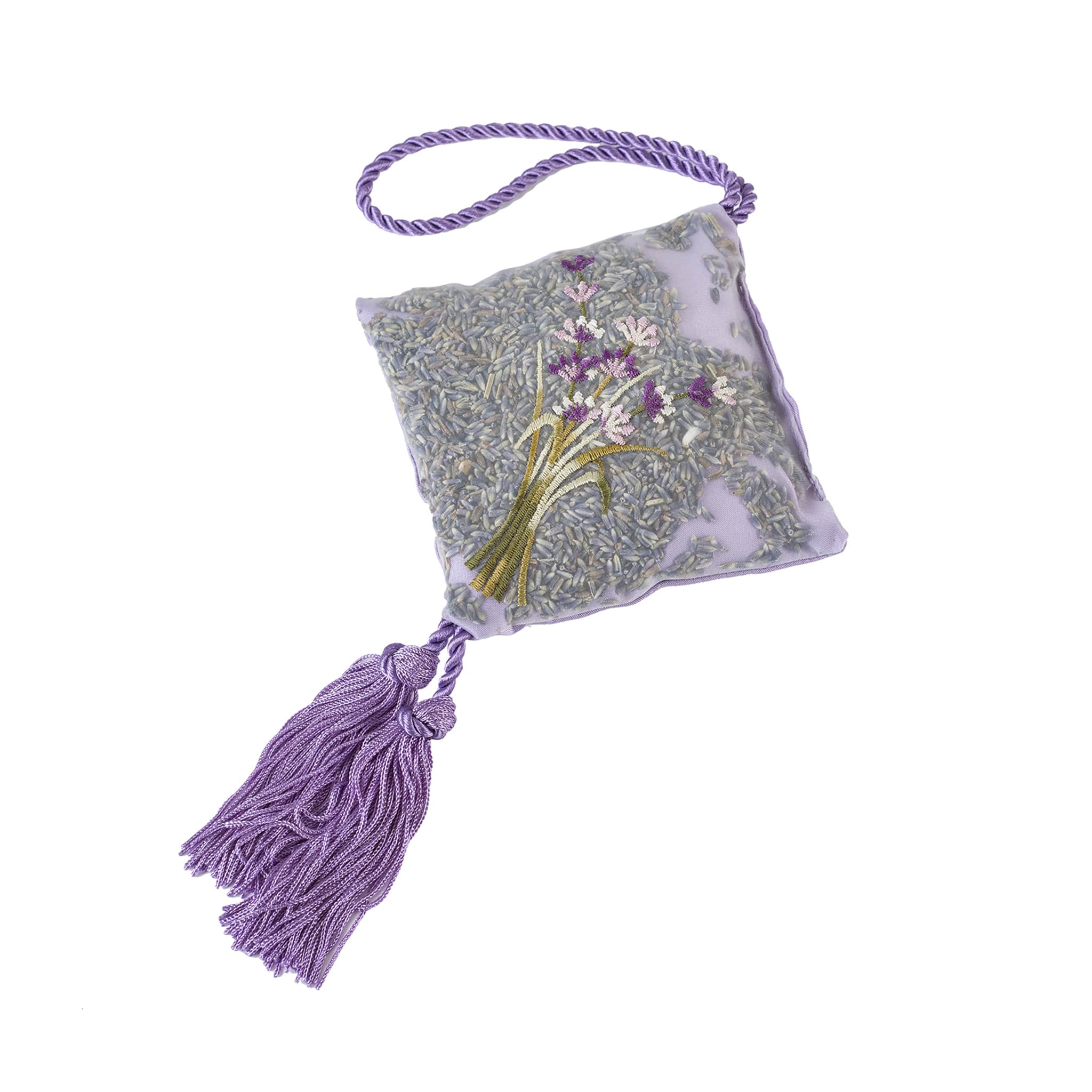 Lavender Hanging Sachet in Embroidered Organza – Sonoma Lavender