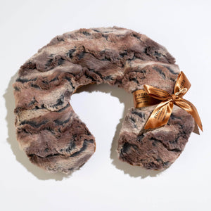 Timber Lake Spa Neck Pillow- Warm Chestnut