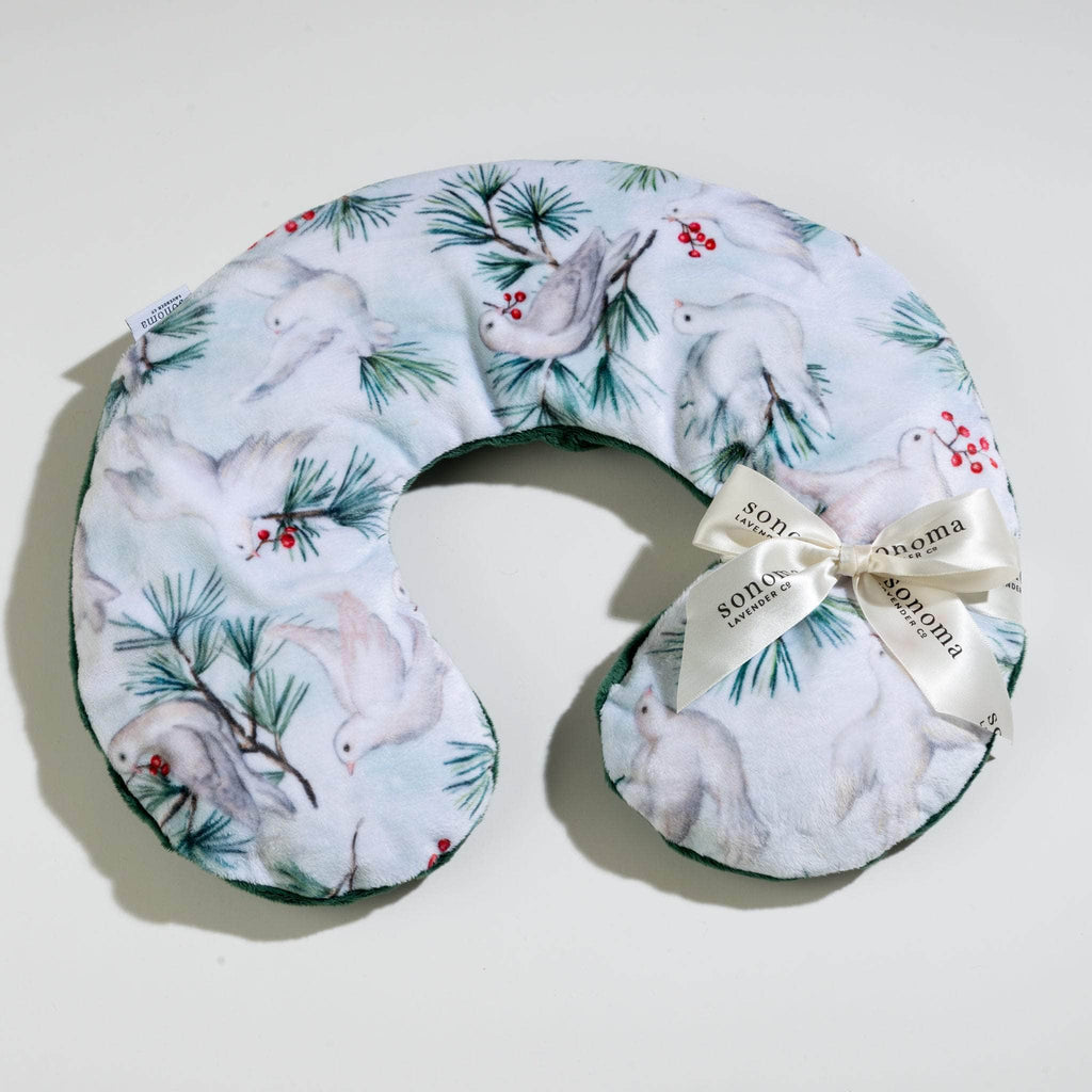 Timber Lake Neck Pillow- Winter Dove