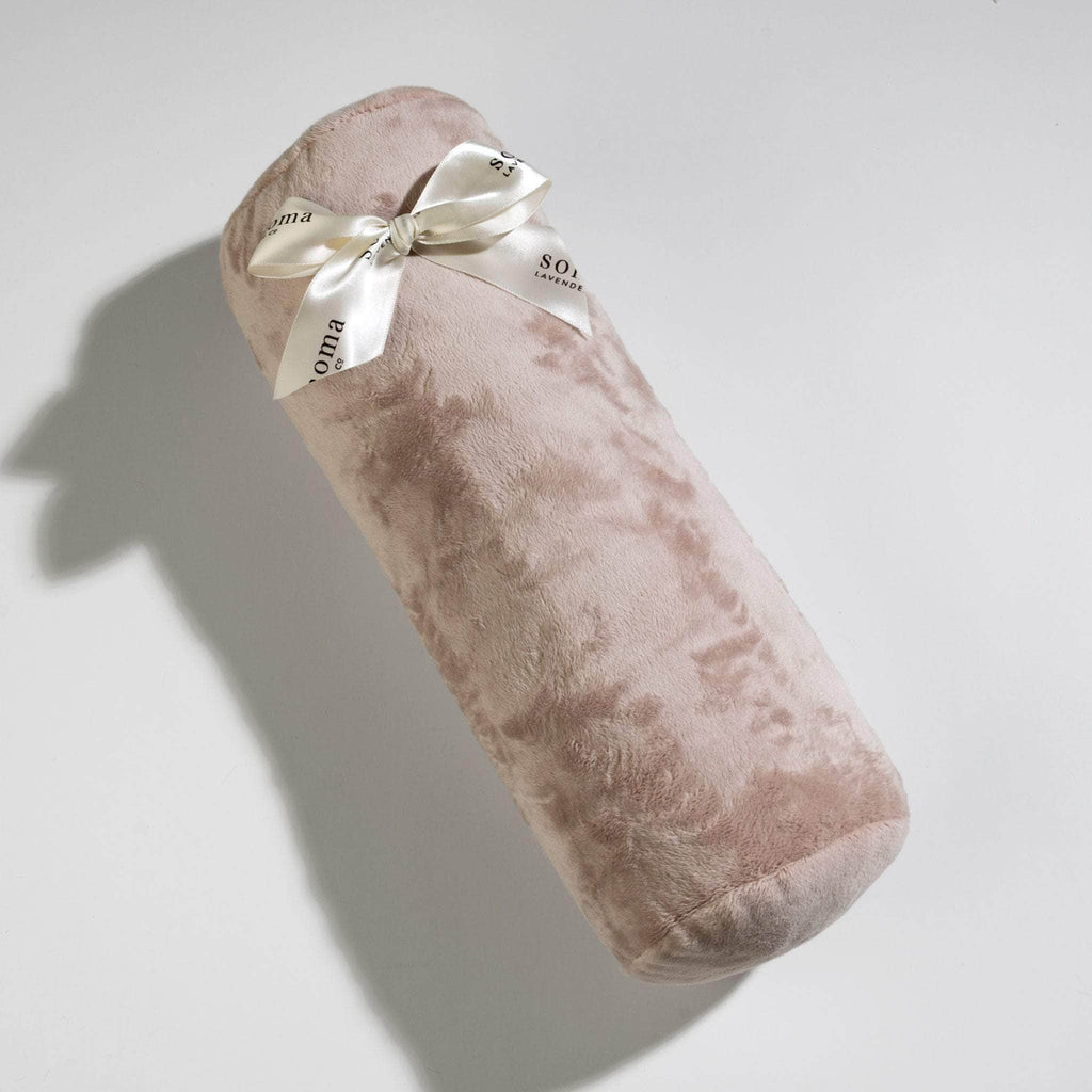 Unscented Spa Bolster Roll- Mocha Latte Fabric