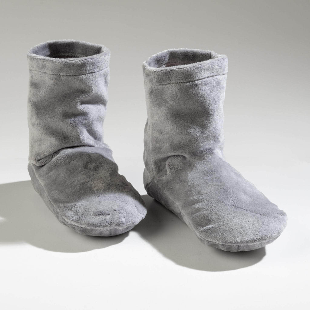 Unscented Spa Booties- Silver Whisper Fabric