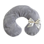 Unscented Spa Neck Pillow- Silver Whisper Fabric
