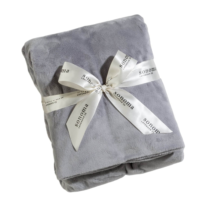 Unscented Spa Blankie (Warm/Freeze)- Silver Whisper Fabric