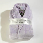 Ultra-Luxe Soft & Cozy Plush Shawl Robe in Lilac – Wrap yourself in ultimate comfort and elegance with this plush robe, perfect for lounging or unwinding after a long day.