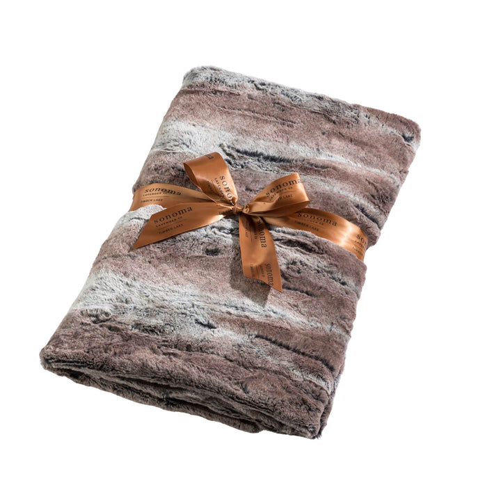 Timber Lake Spa Blankie in Woodland Faux Fur
