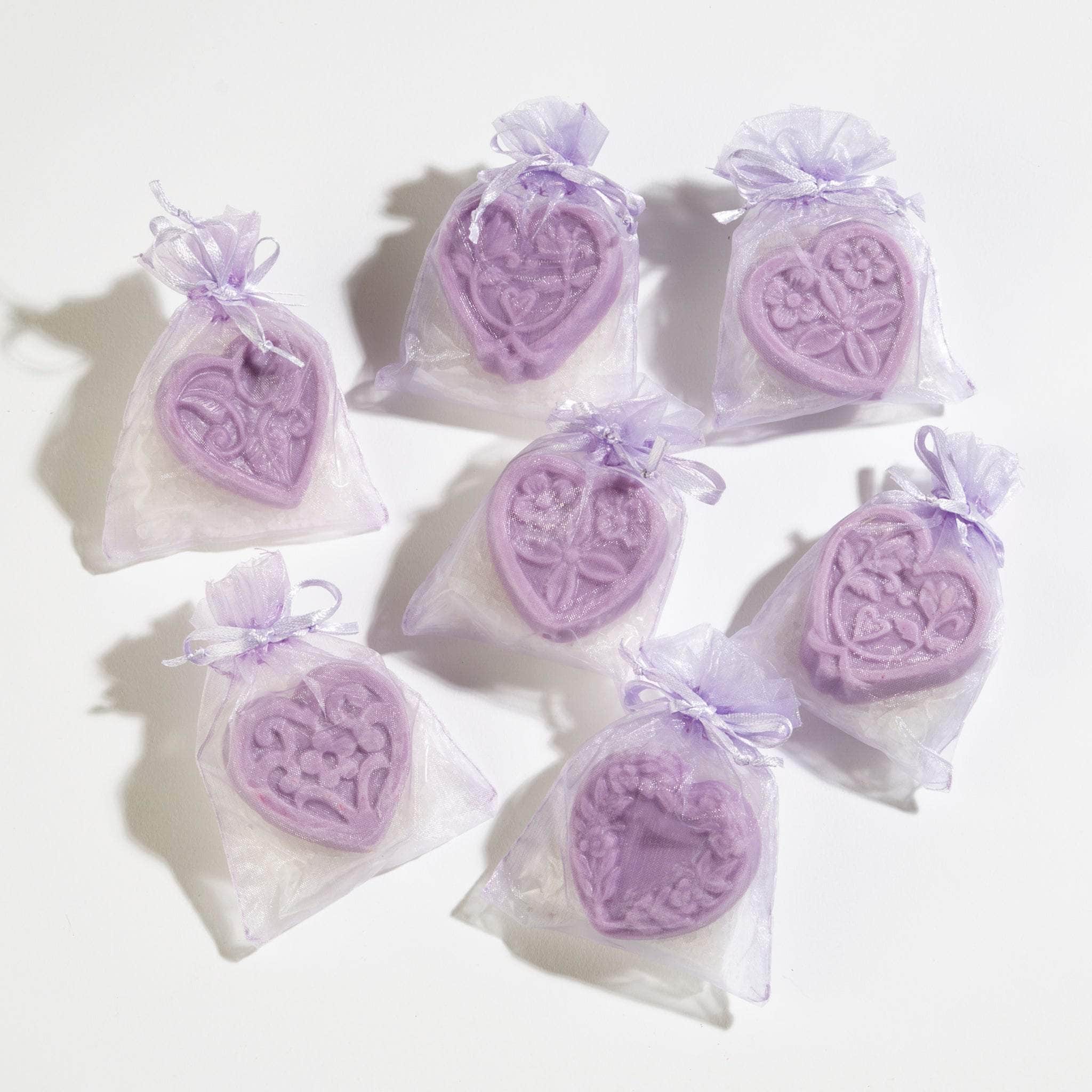 Lavender Bath Salt and Soap Mini - Set of 25