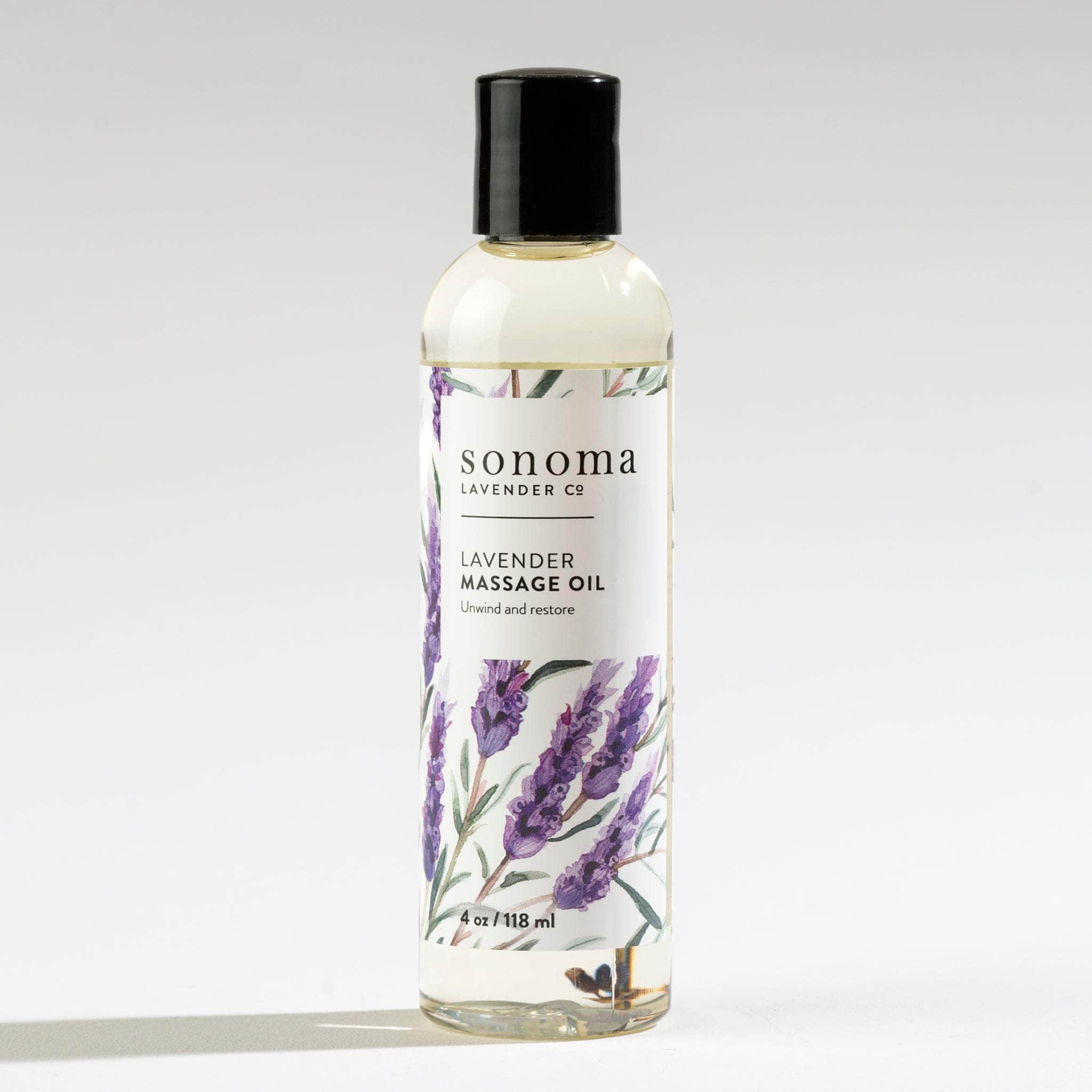 Lavender Massage Oil With Roller Ball - 8.8 Oz, By Cosmetasa, Expires 8/2024