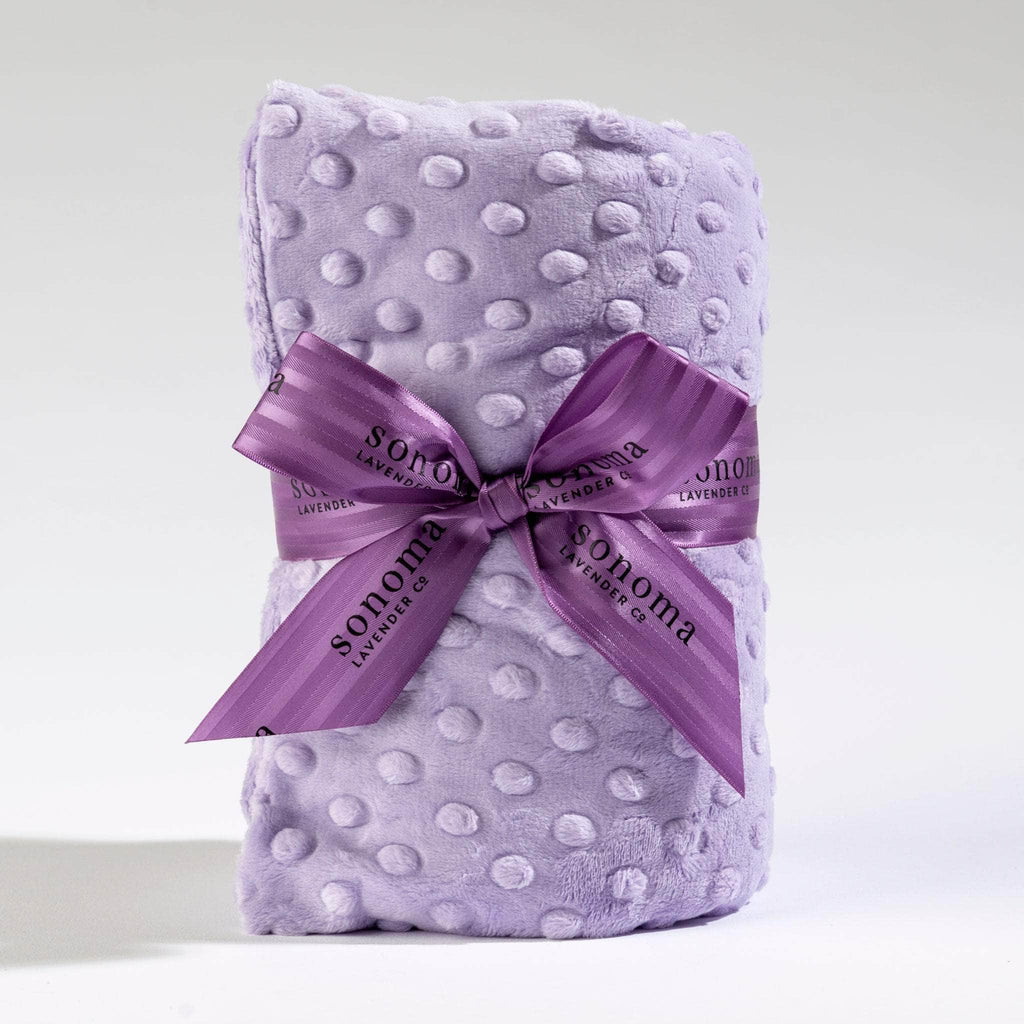 Lavender Spa Heat Wrap in Lilac Dot Fabric