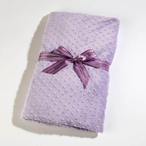 Lavender Spa Blankie in Lilac Dot Fabric