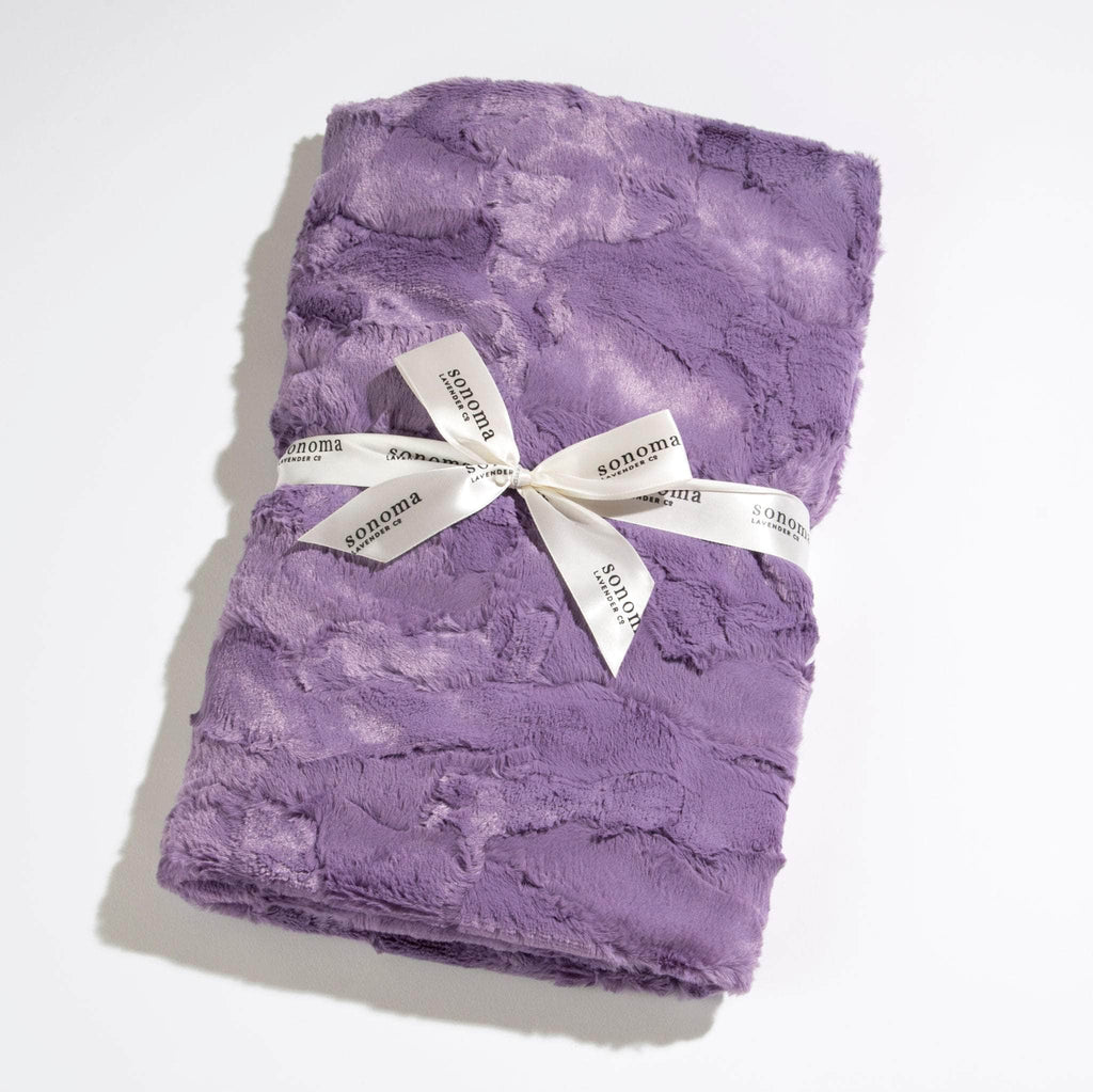 Lavender Spa Blankie-Dusty Plum