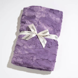 Lavender Spa Blankie-Dusty Plum