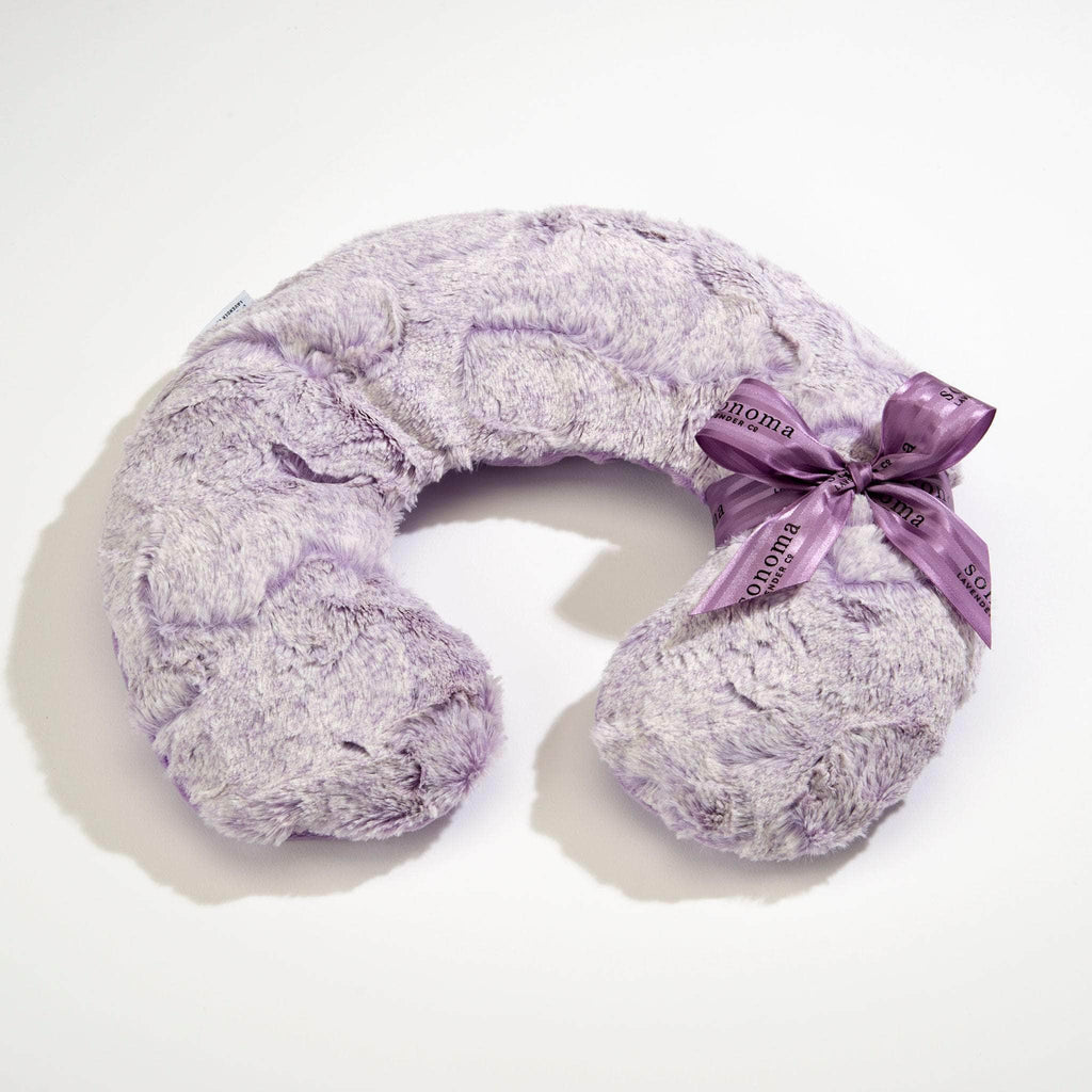 Lavender Spa Neck Pillow in Aster Heather