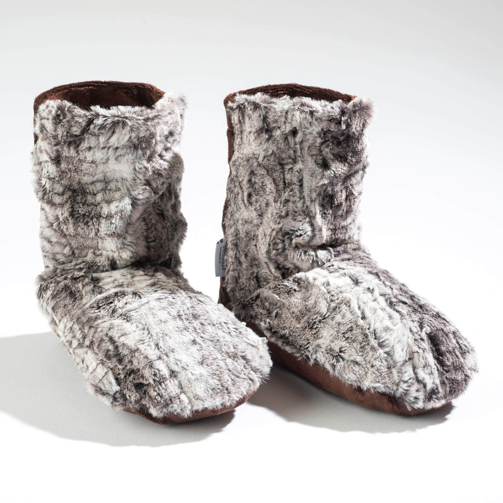 Timber Lake Spa Booties in Winter Frost Fabric