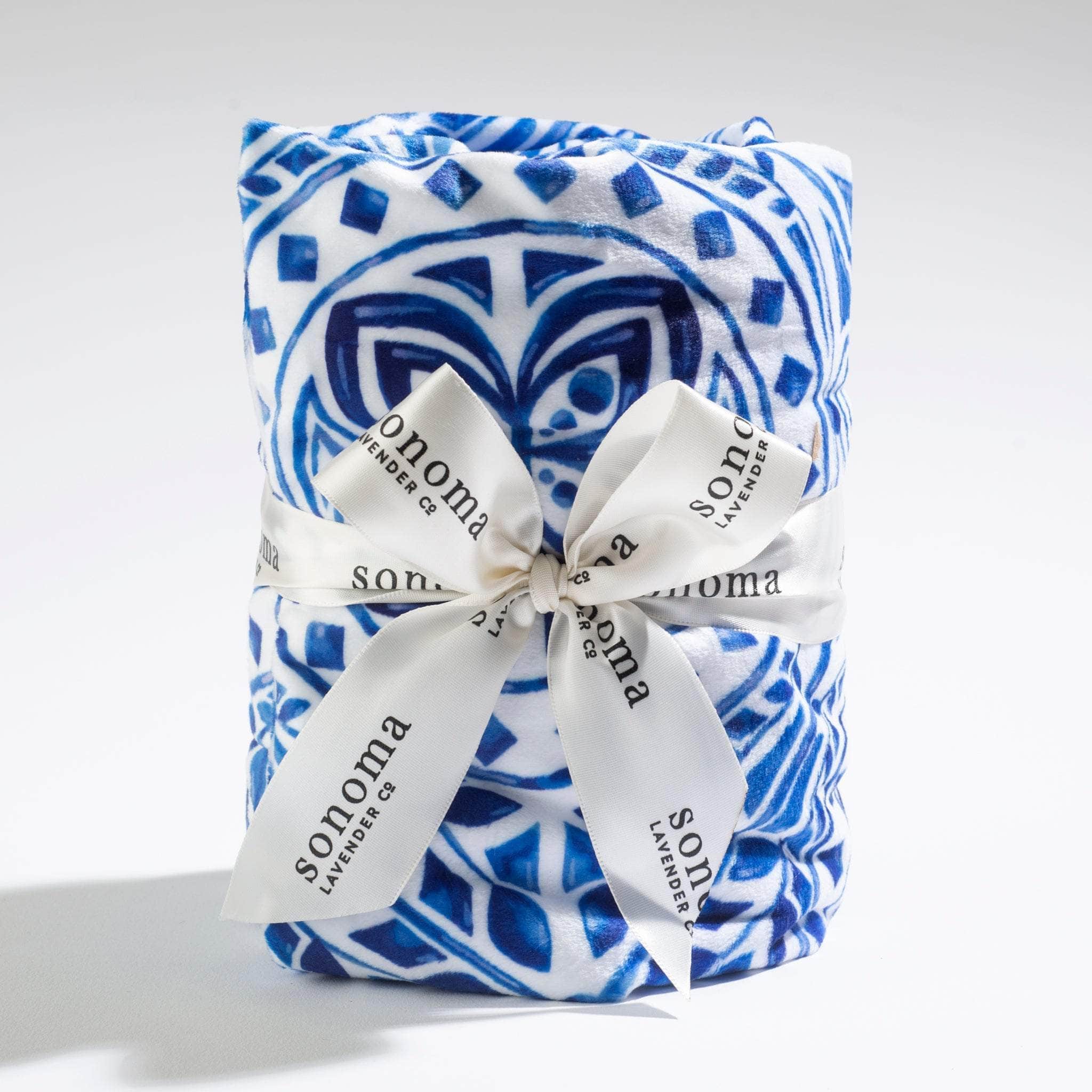 Ocean Aire Scent - Spa Heat Wrap in Santorini Mosaic Fabric